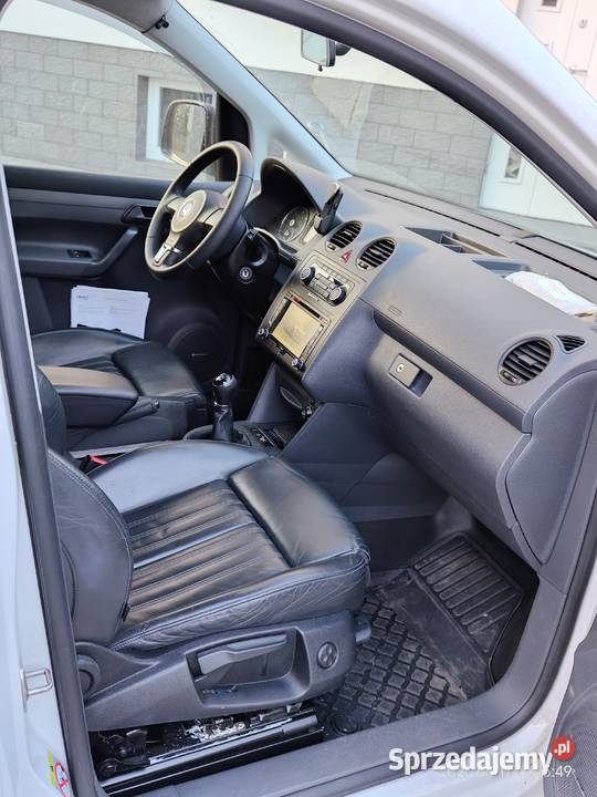 Volkswagen CADDY MAXI 20 TDI 140 Rok produkcji 2012 Volkswagen Siedlce