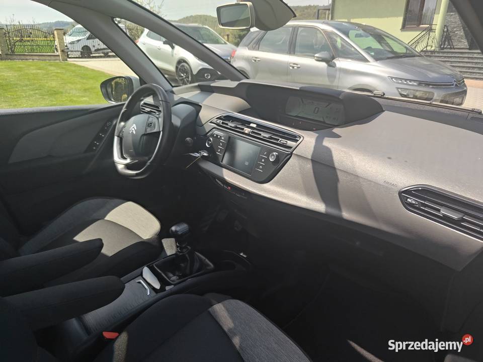 Citroen C4 SpaceTourer 2018r 16 HDI 120 SpaceTourer małopolskie Wielka Wieś