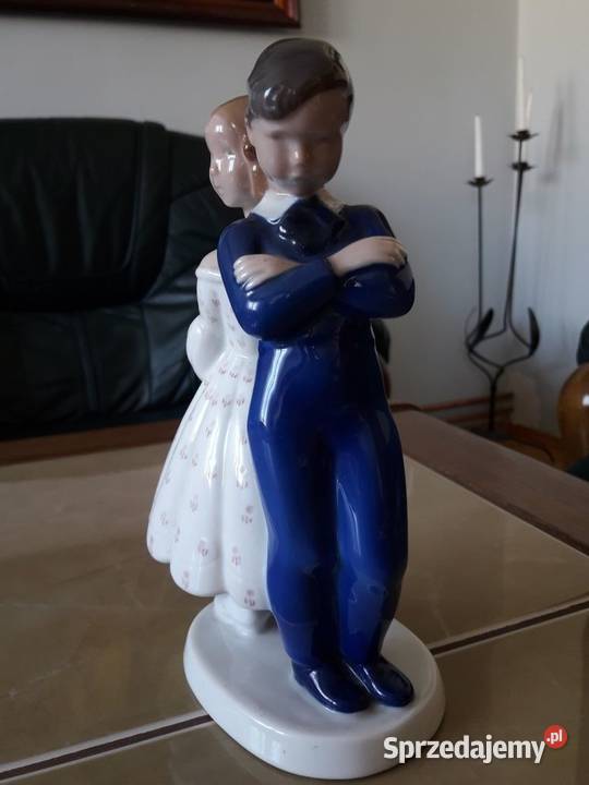 Figurka BG Copenhagen Denmark Porcelana i szkło Janów Lubelski