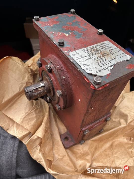 Przekładnia NOWA ślimakowa zmniejszająca 130 lubelskie Parczew