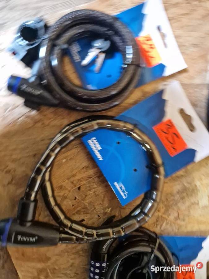 Zabezpieczenie rowerowe linka rowerowa Blokada Szyny i linki