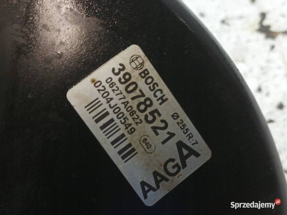 POMPA HAMULCOWA SERWO 39078521 13 CDTI Opel Rok produkcji 2017