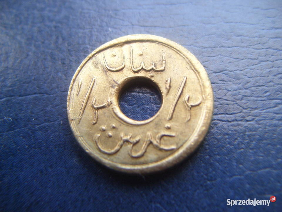 Stare monety 12 piastra 1941 Liban piękna Lesko sprzedam