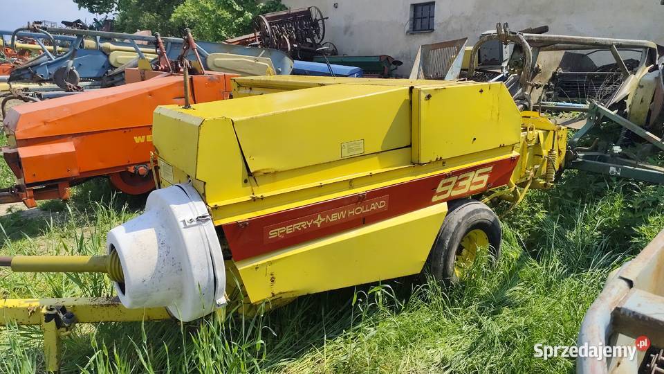 Prasa Holland 935 welger sipma John Deere nieuszkodzony mazowieckie Stara Kornica
