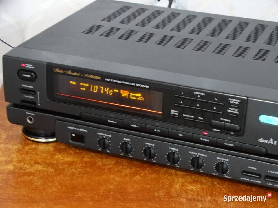 Amplituner z korektorem Fisher RS9020 300 wat Jasło