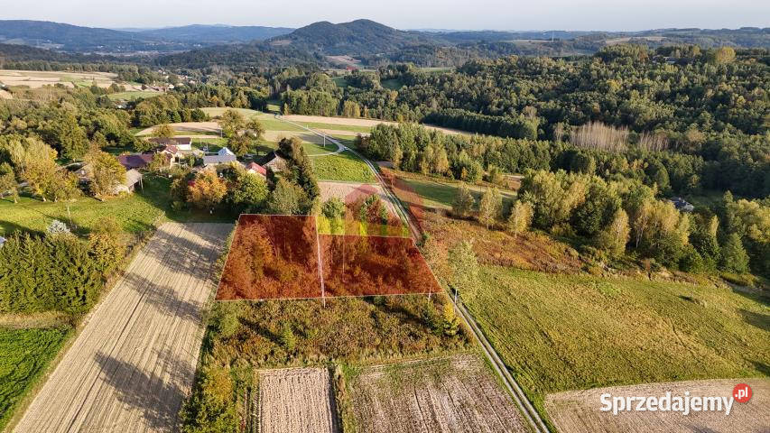 Działka Zagórze 950m2 23m