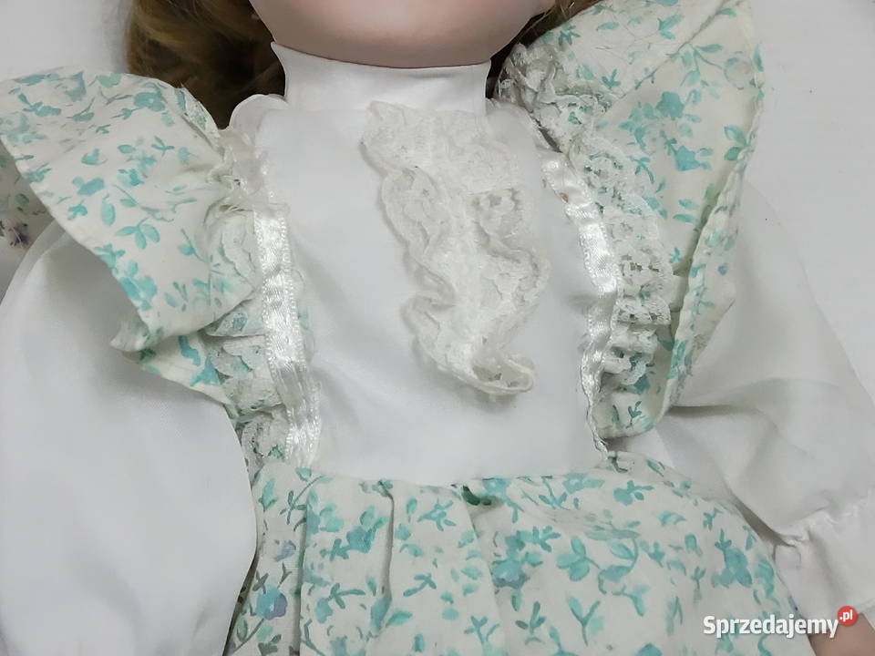 Stara Lalka Porcelanowa Vintage Retro Biłgoraj