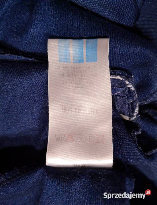 Bluza Adidas 3 Paski lata 90 real vintage LXL Odzież i bielizna męska śląskie Katowice sprzedam