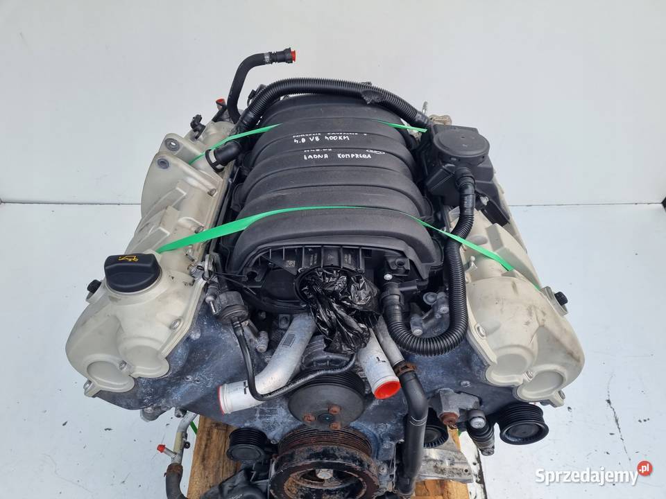 SILNIK KOMPLET Porsche Cayenne S 48 V8 400 osobowe Rudka