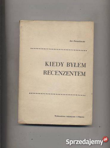 Kiedy byłem recenzentem Pozostałe Szczecin sprzedam