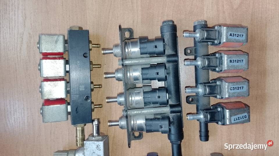 Wtryskiwacze gazowe LPG listwa sztuka 100