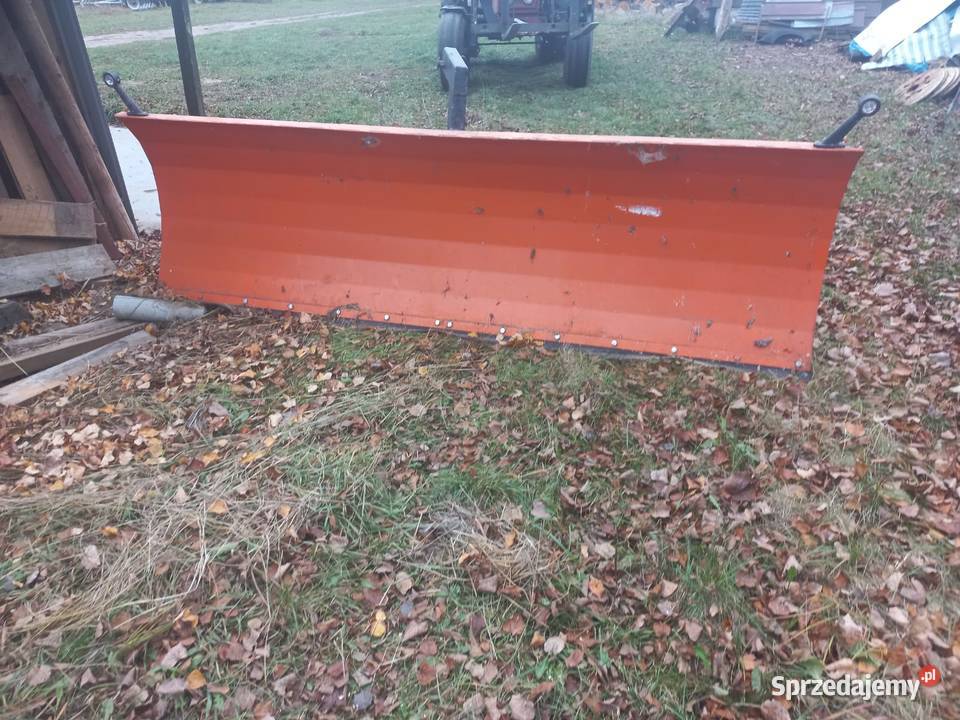 Pług do odsienieżania równania podlaskie Sokółka