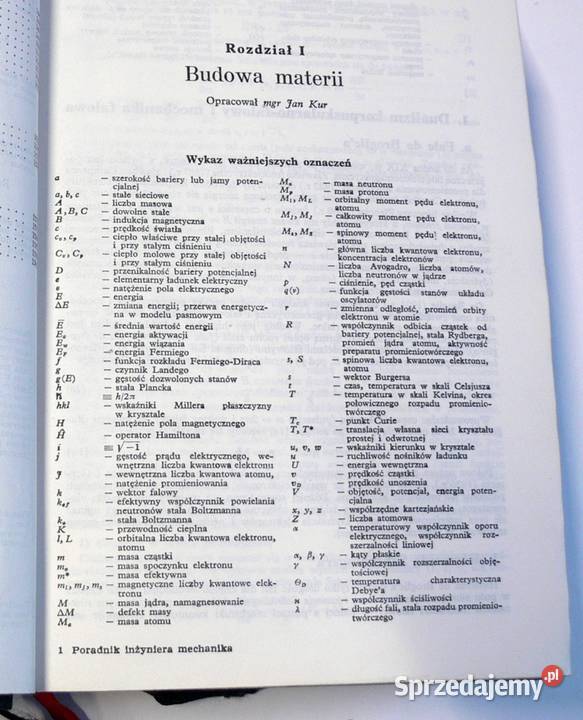 Poradnik inżyniera mechanika tom 1 Bądkowo