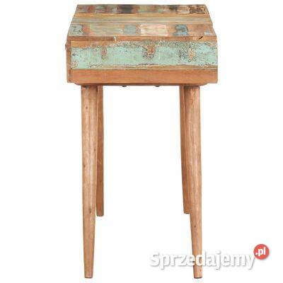 vidaXL Toaletka z lustrem 112x45x76 lite drewno mazowieckie Warszawa