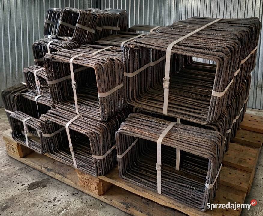 Strzemiona zbrojeniowe jarzemka producent fi 6 Starachowice sprzedam