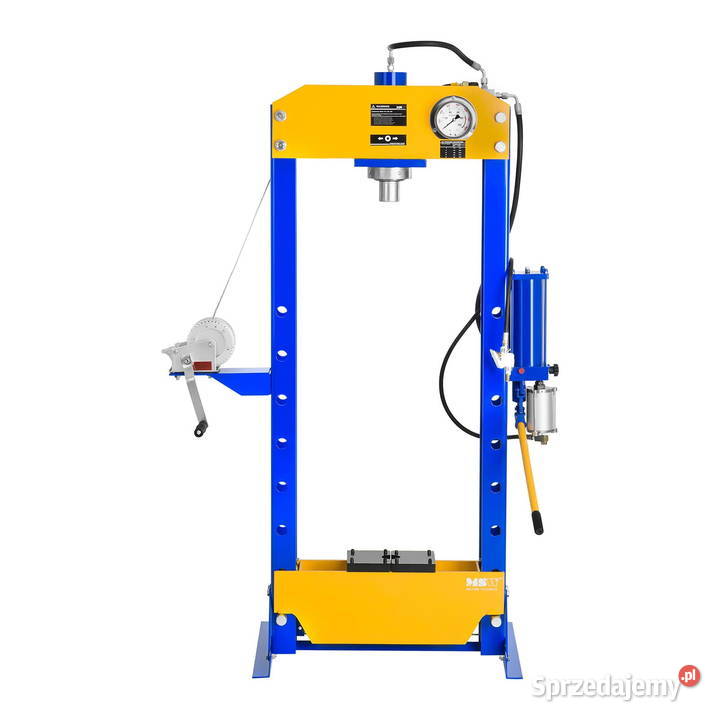 Prasa hydrauliczno pneumatyczna 50 ton 624 bar Częstochowa sprzedam