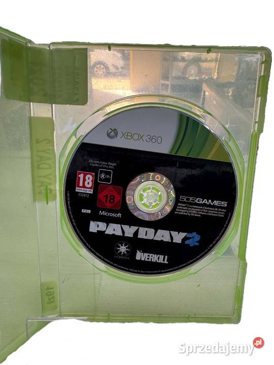 Gra PayDay 2 Xbox 360 Elbląg