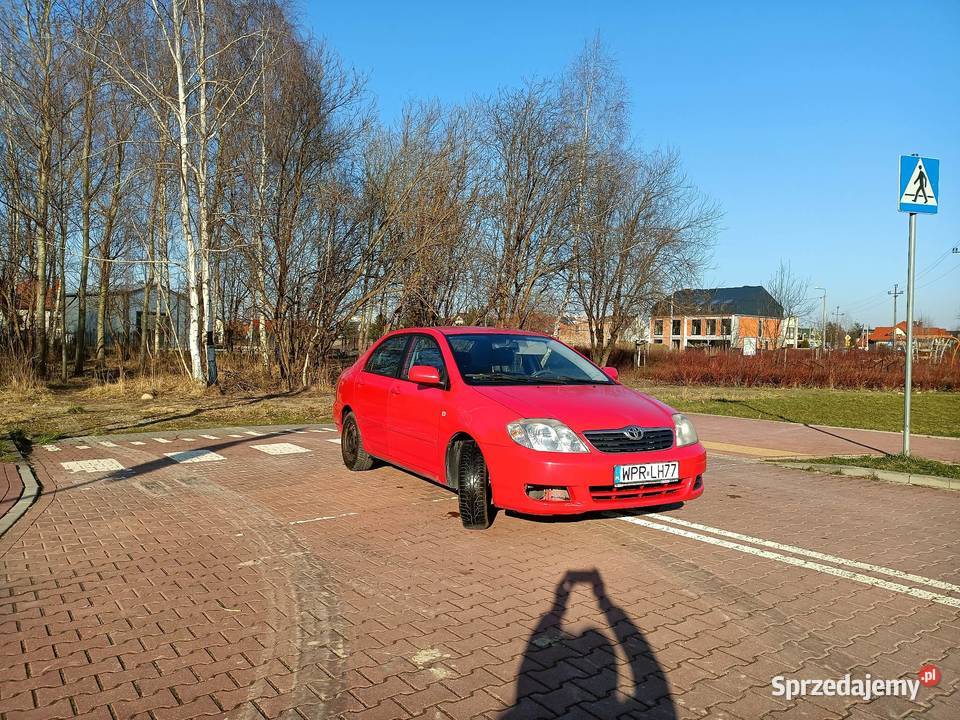 TOYOTA COROLLA E12 14 D4D DIESEL SEDAN nieuszkodzony Pruszków