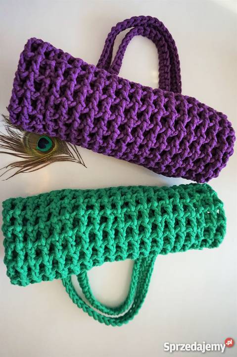 Torba eko siatka na zakupy KOLORY handmade Józefów sprzedam