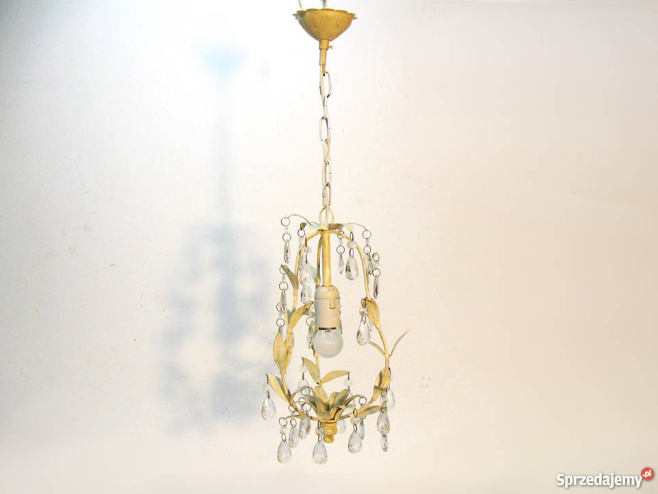 Lampa wisząca kryształki zachodniopomorskie
