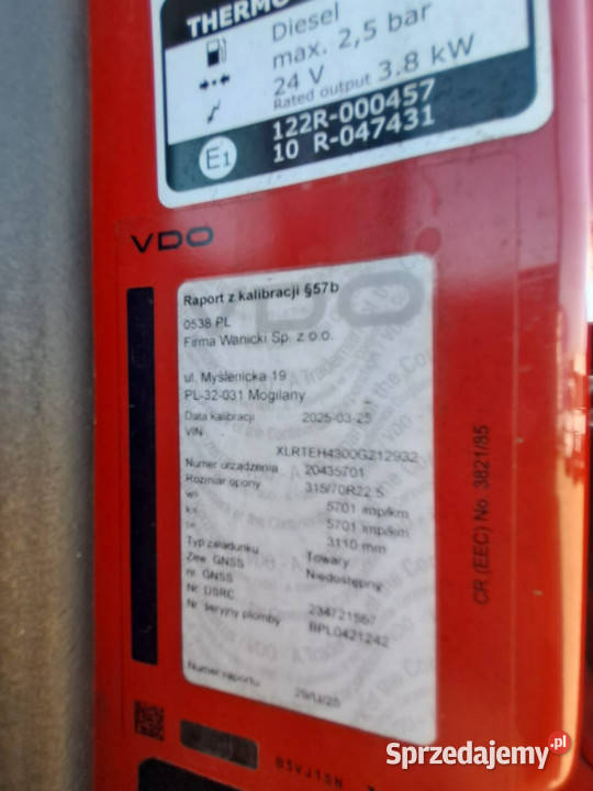 DAF Xf 480 FT Poleasingowe BZ 792791km Komorniki