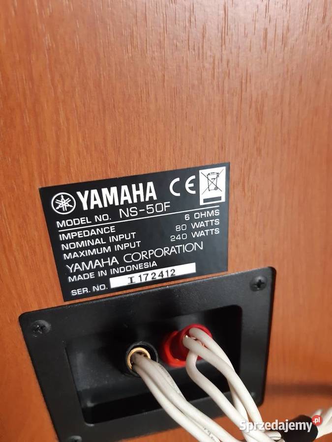 Potężne kolumny podłogowe Yamaha 240 watt 8 ohm sprzedam