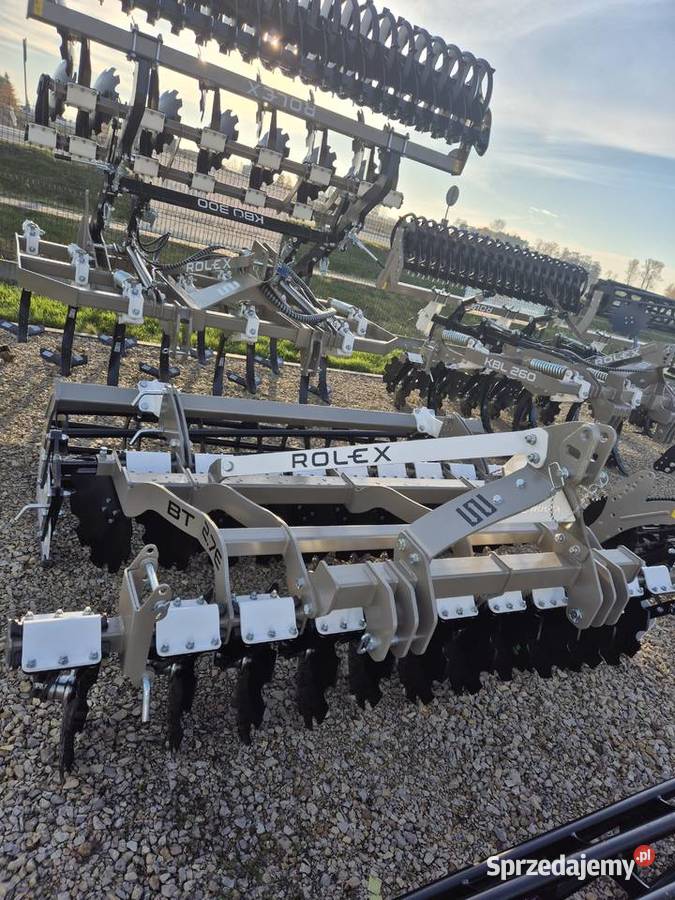 NOWA brona talerzowa Rolex BT 27E Brony Sierpc sprzedam