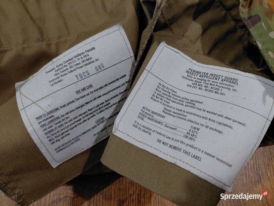 Spodnie ACU multicam OCP 31 Long FEMALE