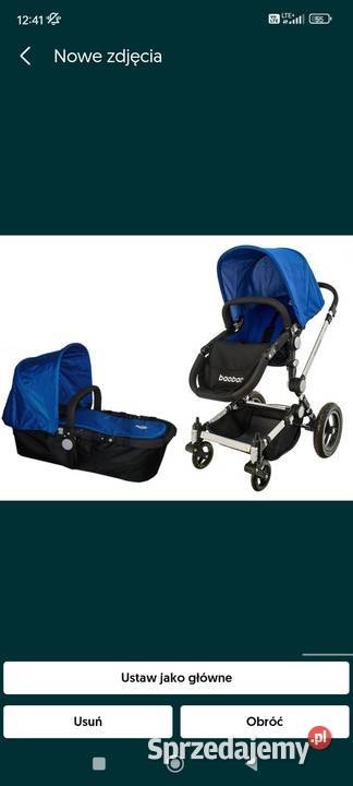 Dwa wózki verdi sonic plus pro 3w1 i Baobao