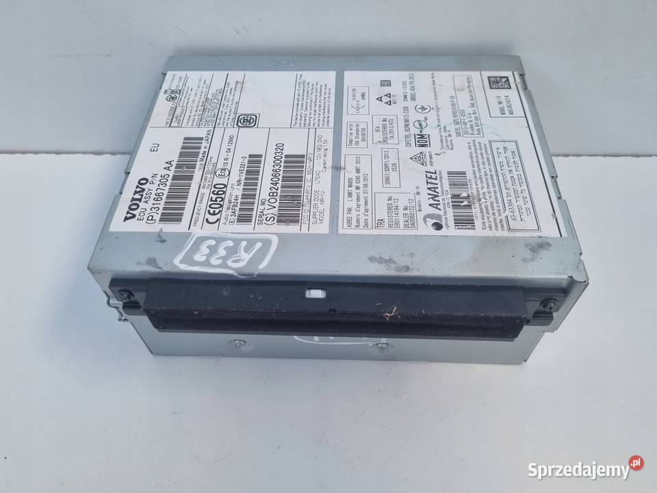 Volvo V40 II V60 S60 II CZYTNIK PŁYT CD radio lubelskie Janów sprzedam