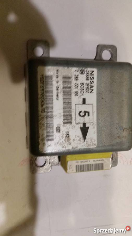 SENSOR MODUŁ AIRBAG NISSAN BOSCH 285562F500 5 podlaskie Bielsk Podlaski