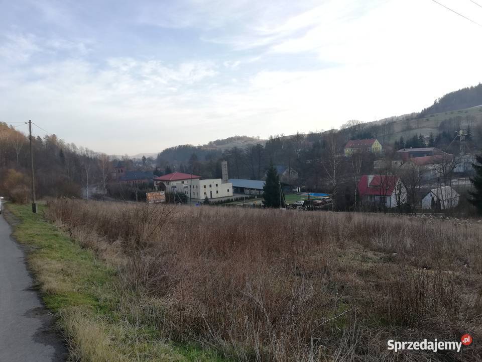 Działka budowlana w malowniczej dolinie Włodzicy Ludwikowice Kłodzkie sprzedam