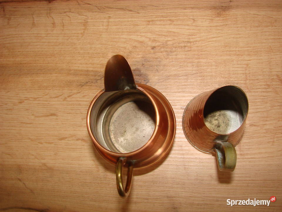 miedziany dzbanuszek Pruszcz Gdański