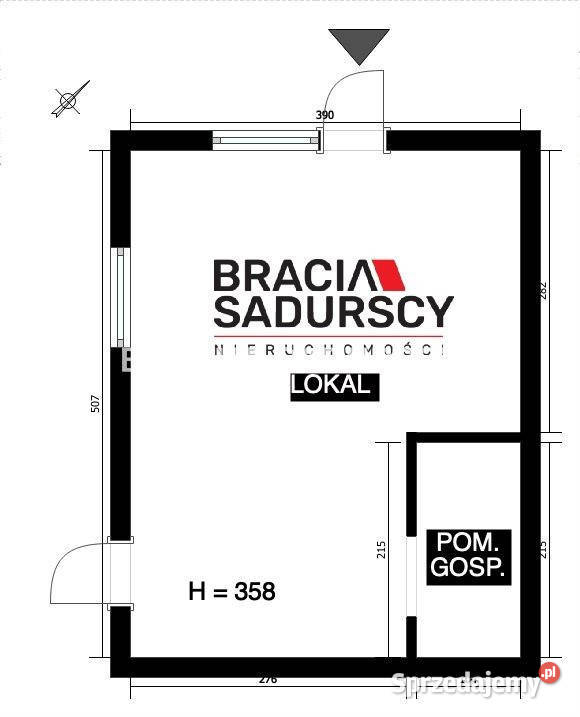 Lokal Kraków Bieńczycka 19 metrów od ulicy Wynajem