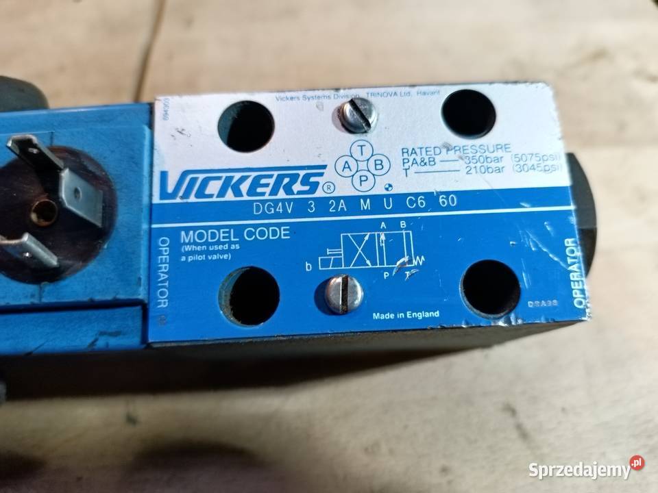 Elektrozawór hydrauliczny VICKERS DG4V32AMUD660 Gorzów Wielkopolski