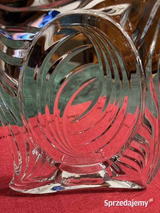 Szkło ozdobne szlifowane ramka antyk pamiątka z sprzedam