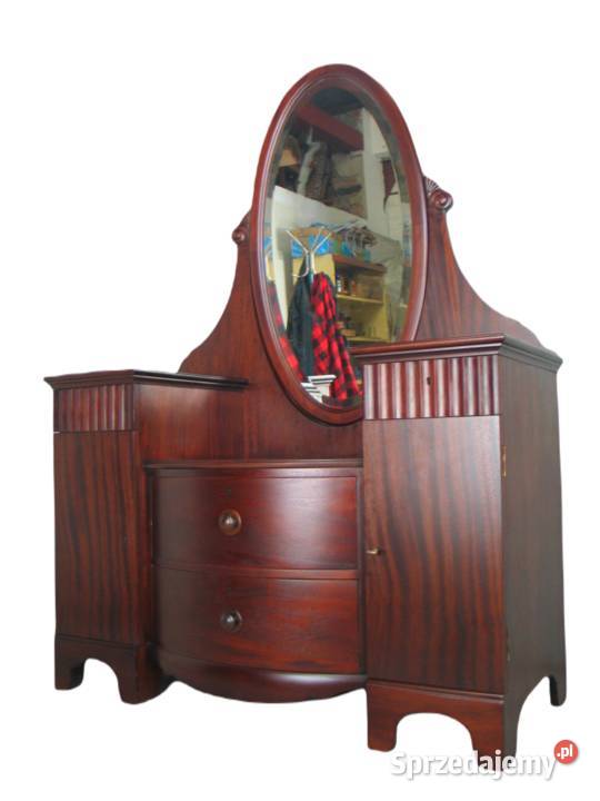 UNIKALNA Toaletka z Lustrem Biedermeier