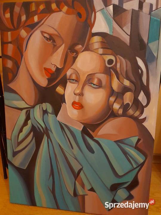 Sprzedam obraz Tamara Łempicka Dziewczyny Łódź