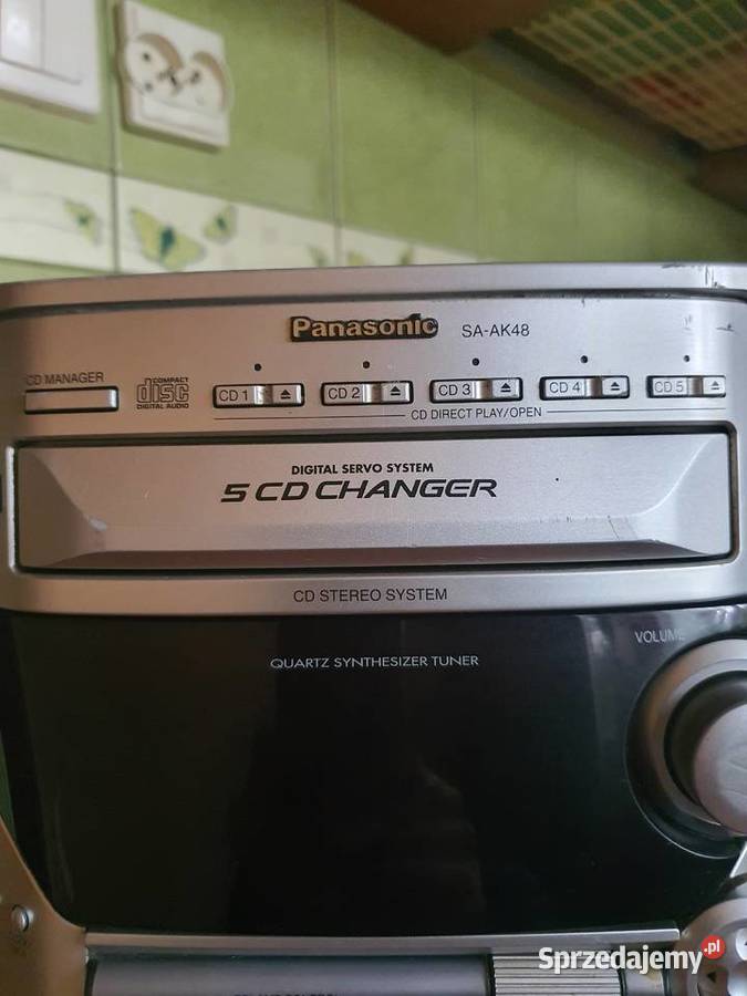 Wieża audio Panasonic niesprawna Łódź