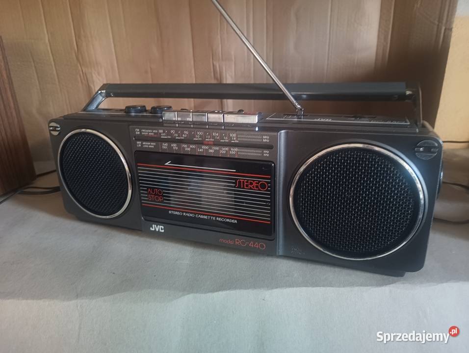 Radiomagnetofon JVC RC440 W Świetnym Stanie Przeworsk sprzedam