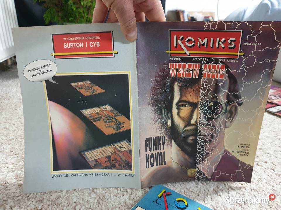Funky Koval cz1 2 i 3 Komiks Fantastyka komplet Gdynia sprzedam