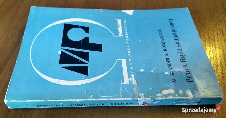 Prawa fizyki statystycznej A S Kompaniejec