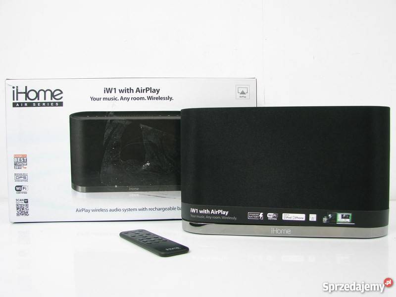 iHOME iW1BE AIRPLAY stacja dokująca iPhone iPad Łódź