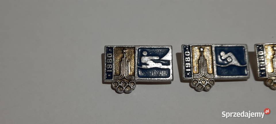 odznaki 3 Olimpiada Moskwa 1980 Rosja ZSRR 3 Warszawa