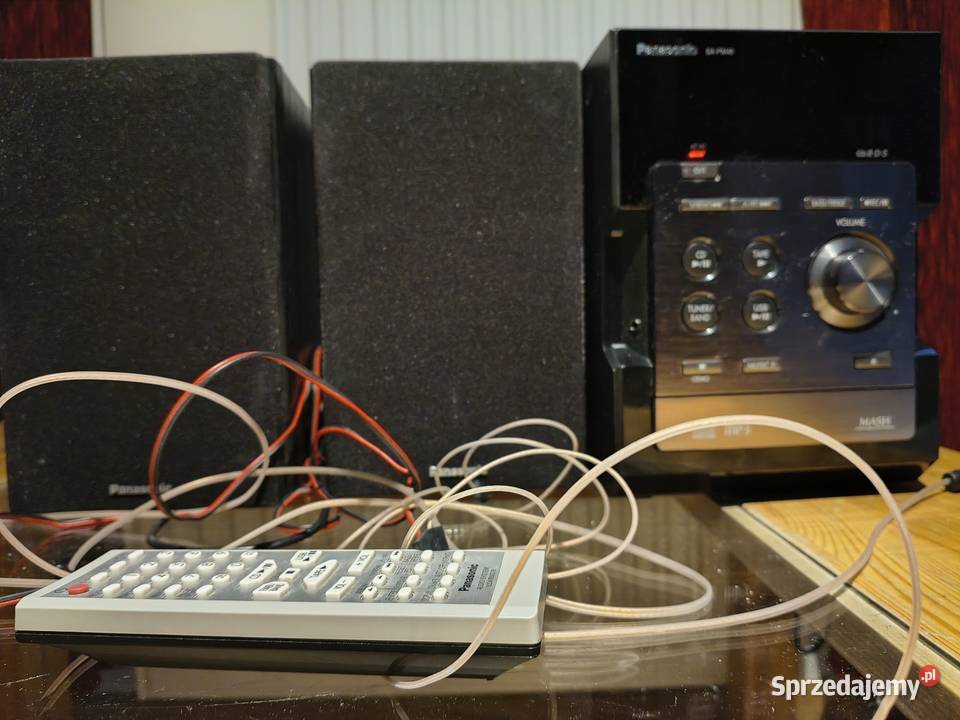 Wieża Panasonic SAPM46 działająca Warszawa sprzedam