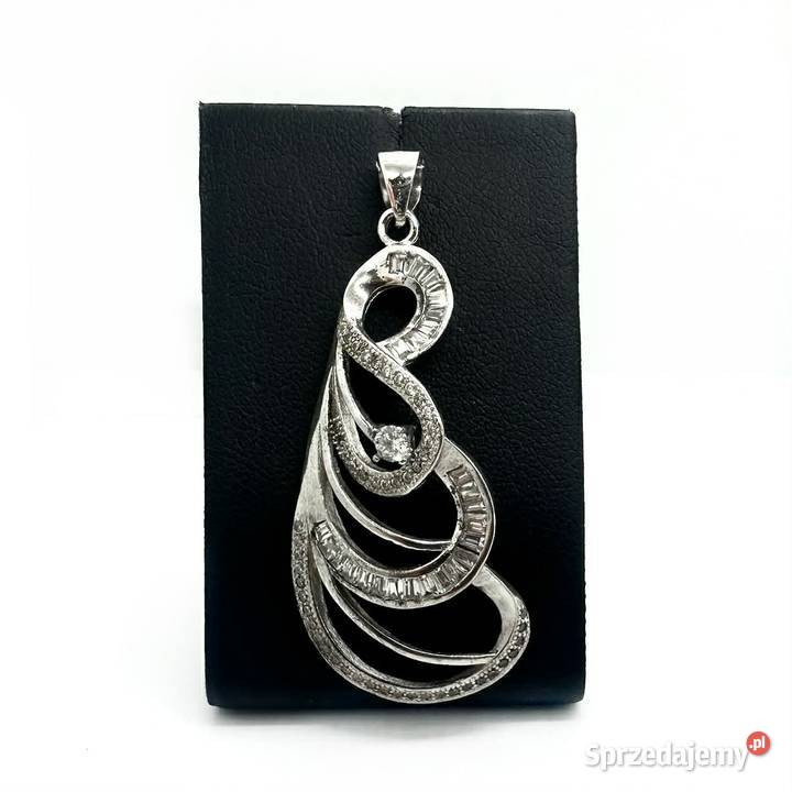 Nowa Srebrna Rodowana Zawieszka pr 925 407g warmińsko-mazurskie Elbląg