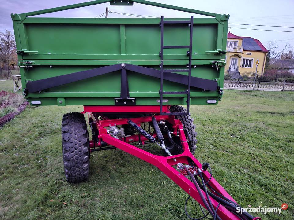 Przyczepa ciężarowa rolnicza IFA HW 6011HL nieuszkodzony Trzciana