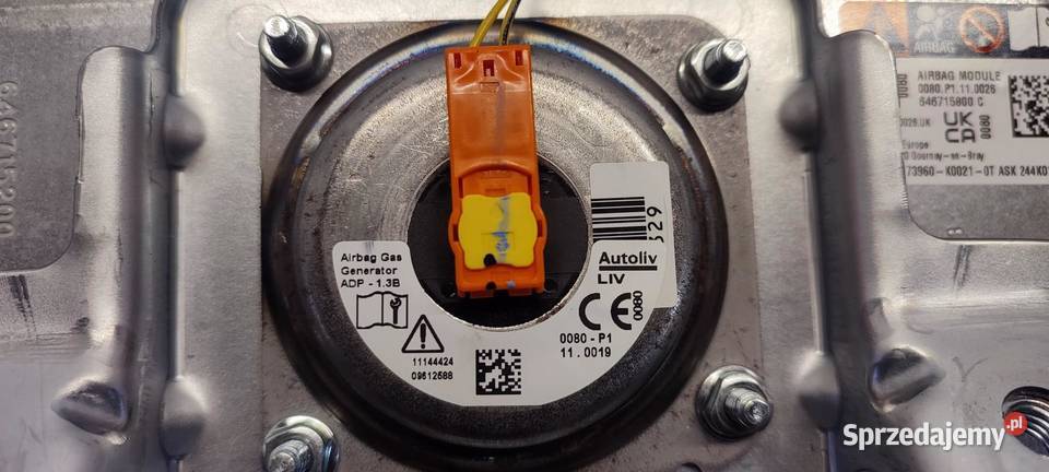 MAZDA 2 TOYOTA YARIS IV PODUSZKA AIRBAG PASAŻERA sprzedam