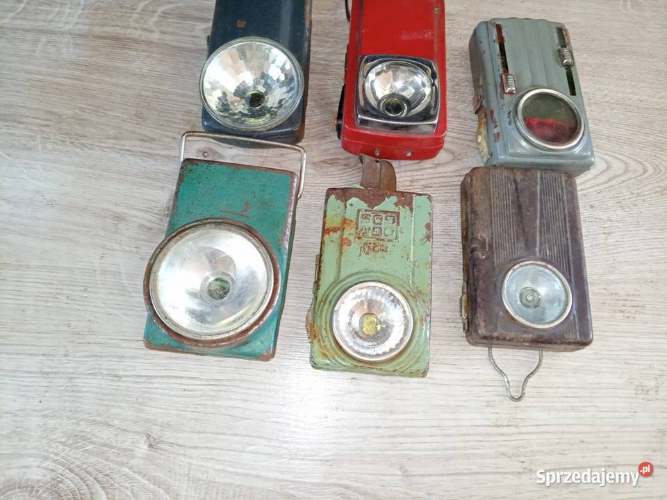 Latarka sygnałowa prl zestaw Stalowa Wola sprzedam