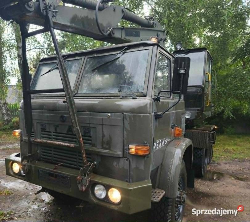 Star 266 koparka z Wojska Rok produkcji 1993 Kartuzy